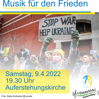 KonzertChor Schweinfurt Musik für den Frieden
